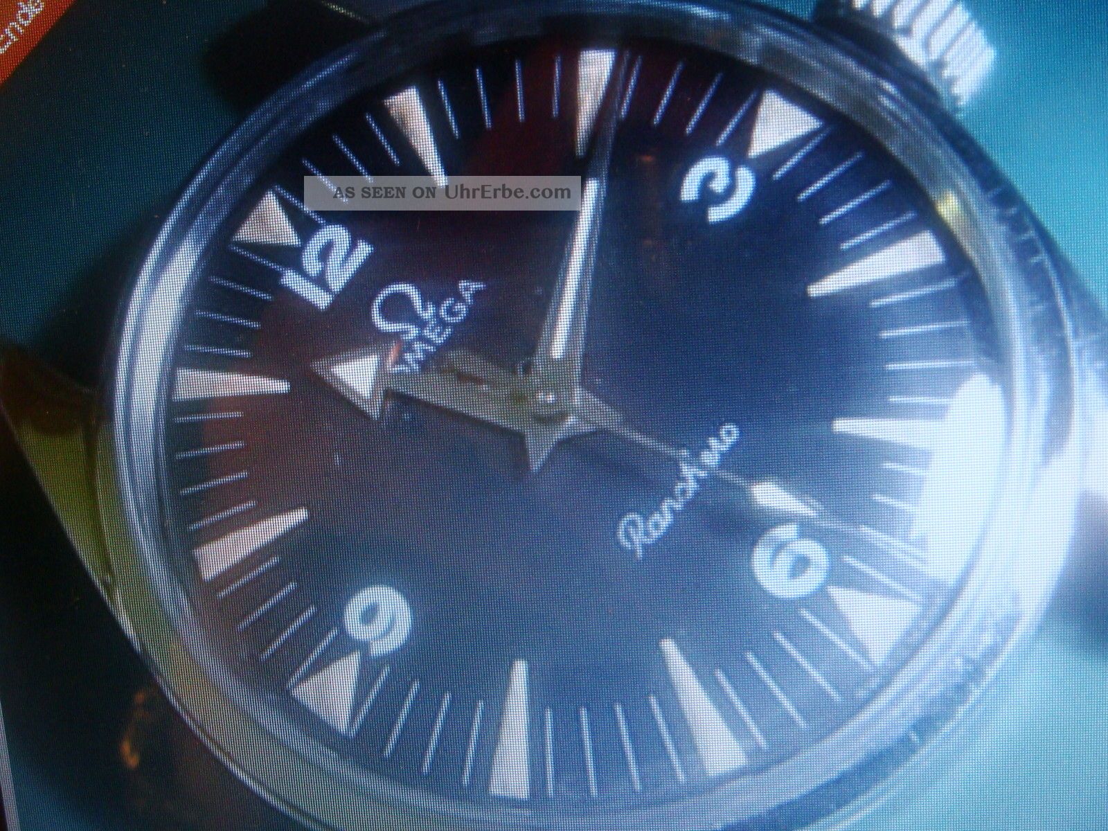 Omega Ranchero Handaufzug Kaliber 285 60iger Jahre Armbanduhren Bild