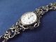 Edele Majestic Damen Armbanduhr Damenuhr Trachtenuhr Handaufzug 835 Silber 1038 Armbanduhren Bild 5