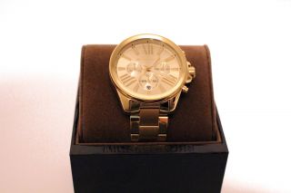 Michael Kors Uhr Mk5711 Neu&ovp Xxl Gold Chronograph Uvp 249,  95 Bild