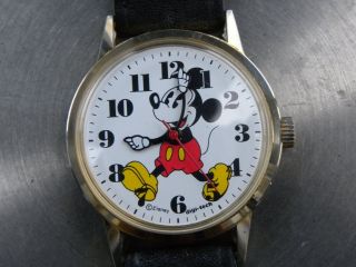 Große Mickey Mouse Handaufzuguhr / Sammleruhr Bild