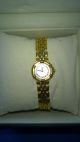 Luxusuhr; Damen,  Goldfarbend,  Maurice Lacroix,  Rund Armbanduhren Bild 2