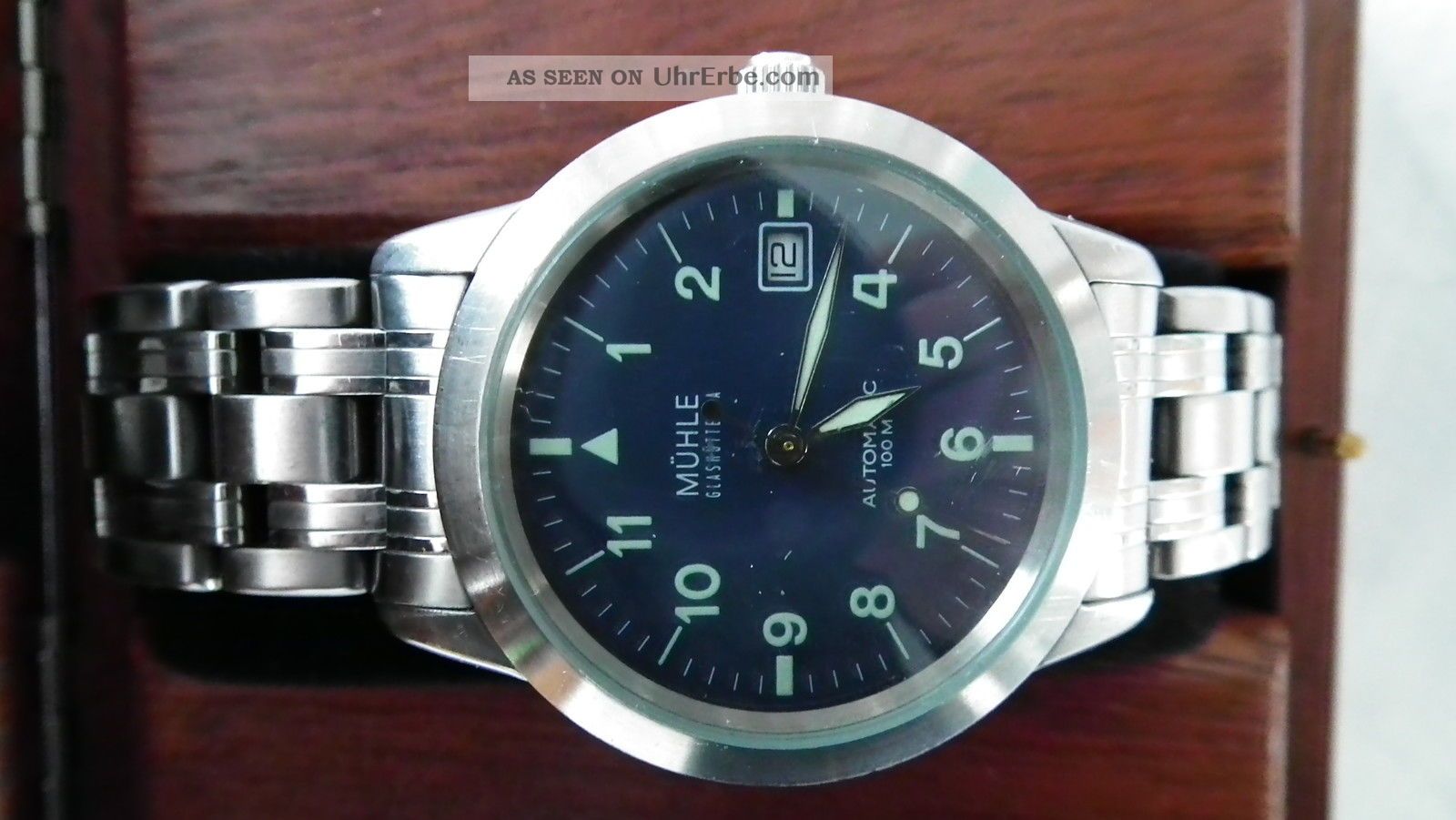 Glashütte - Mühle Sports Automatic M12 Armbanduhren Bild