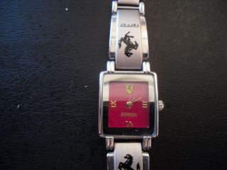 Damen Armbanduhr,  Uhr,  Ferrari,  Silber Bild
