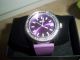Esprit Edc Disco Glam Lust Purple With Stones Damenuhr Armbanduhren Bild 3