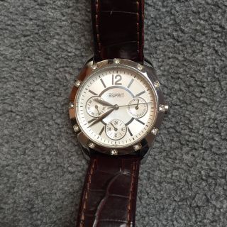 Esprit Damenuhr Uhr Braun Silber Bild