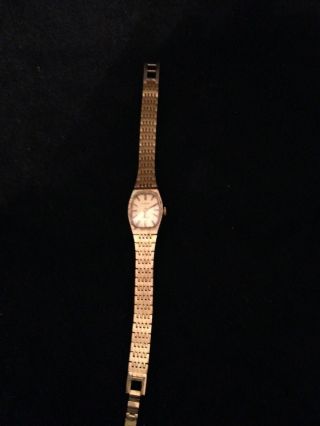 Bezaubernde Dugena Damen Armbanduhr Schweiz Läuft Bild