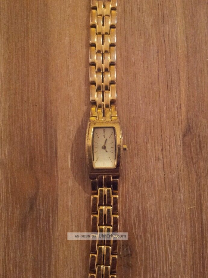 Dkny Damenuhr Goldfarben Armbanduhren Bild