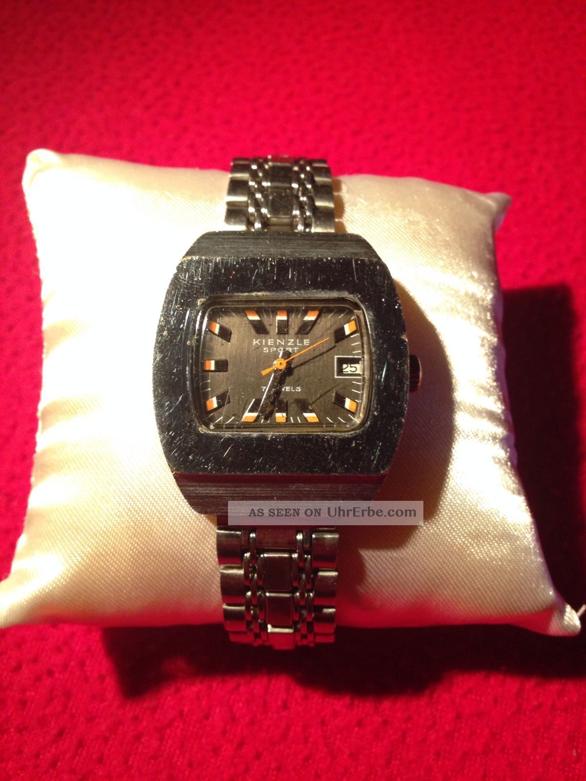 Vintage Kienzle Sport Herren Armbanduhr 70 ' Er Jahre Antike Uhr Funktionstüchtig Armbanduhren Bild