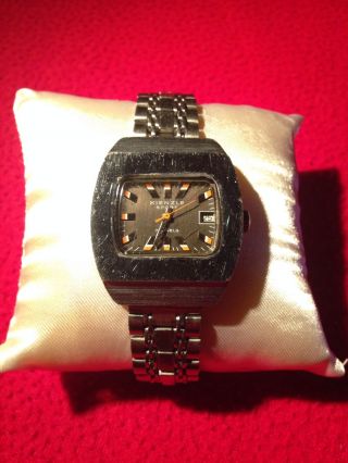 Vintage Kienzle Sport Herren Armbanduhr 70 ' Er Jahre Antike Uhr Funktionstüchtig Bild