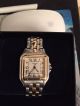 Cartier Damen - /herrenuhr Panthere18k Stahl Gold,  Großes Modell Armbanduhren Bild 4