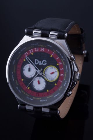 D&g - Dolce Gabbana Quarz Uhr/chronograph/herrenuhr/armbanduhr Bild