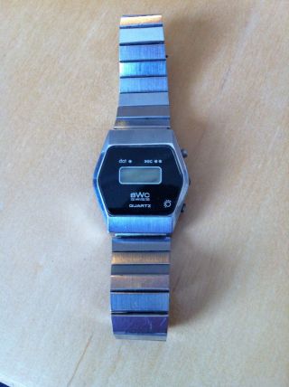 Bwc Quartz Digital Herren Armbanduhr Bild