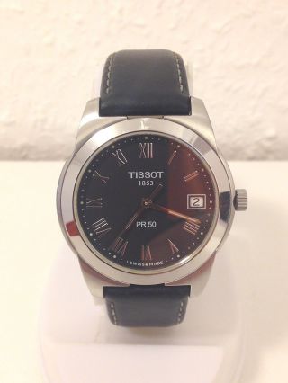 Tissot Pr 50 Edelstahl Herren Armband Uhr Bild