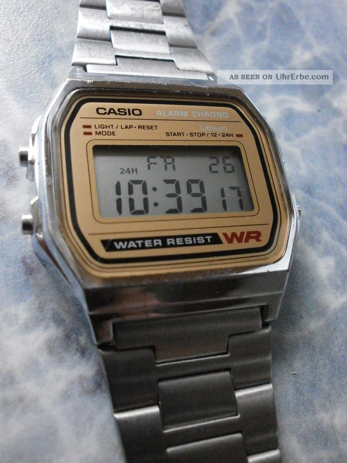 Casio A - 158we Armbanduhr Vintage Armbanduhren Bild