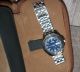 Herren Armbanduhr V.  Guess Edelstahl Mit Etui Silber Blau W10 Armbanduhren Bild 2