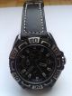 Festina Herrenchronograph Uhr Mit Schwarzem Lederarmband Armbanduhren Bild 3
