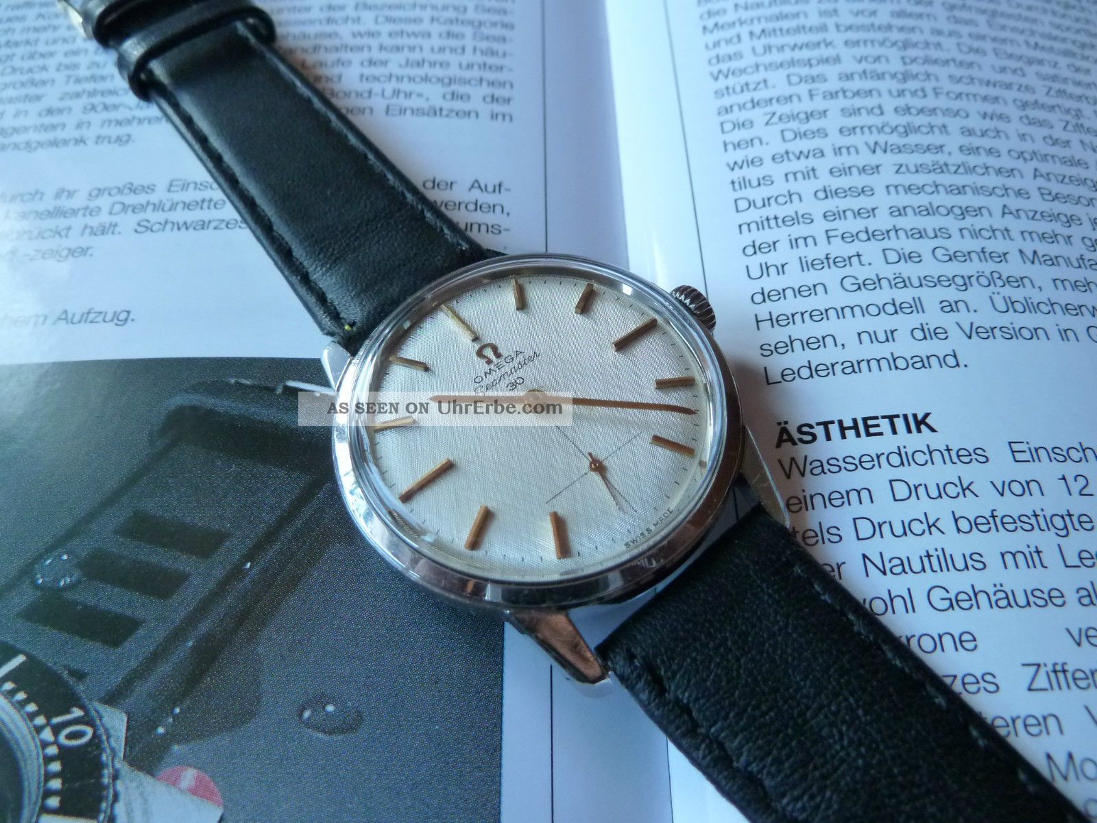 Vintage Omega Seamaster 30 Aus 1964,  Herrenarmbanduhr Armbanduhren Bild