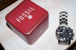 Fossil Nate Jr1353 Armbanduhr Für Herren Bild