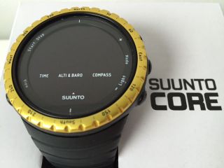 Suunto Core Black Yellow - Sportuhr - Modelnummer.  : Ss013315010 - Rarität Bild