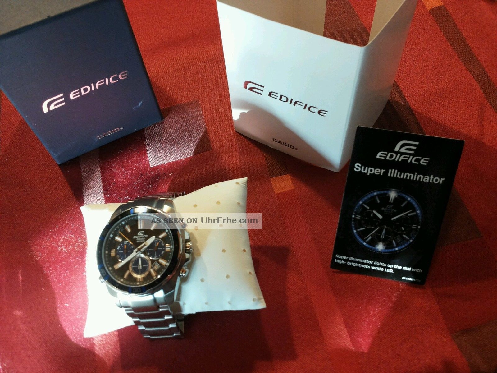 Casio Edifice Ef - 534d - 1avef Armbanduhr Für Herren Armbanduhren Bild