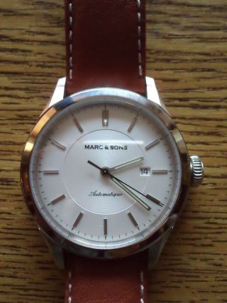 Armbanduhr Marc & Sons,  Eta - 2824 - 2,  Swiss Made,  Automatik,  Neuwertig,  Ovp Bild