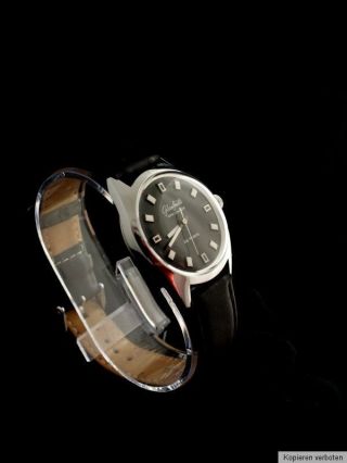 Gub/glashütte Spezimatic Uhr Automatik Hau Armband Ddr Spezichron & Umf Bild