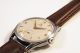 Omega Bumper White Dial Uhr/watch Herren/gents Cal.  266 Top/mint Armbanduhren Bild 7