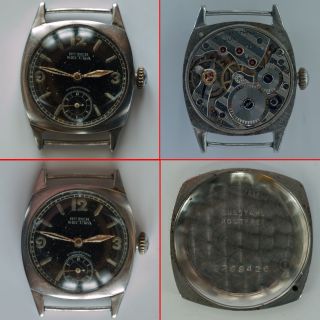 Armbanduhr Secura,  Vintage,  Der Klassiker Von Huber München Aus Den 30er Jahren Bild