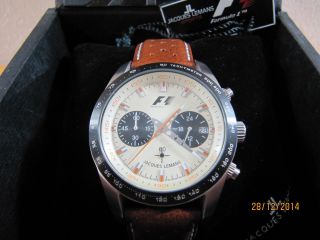 Jacques Lemans Formel 1 Retro 1970 5019 Herren Armbanduhr Uhr Selten Top Bild