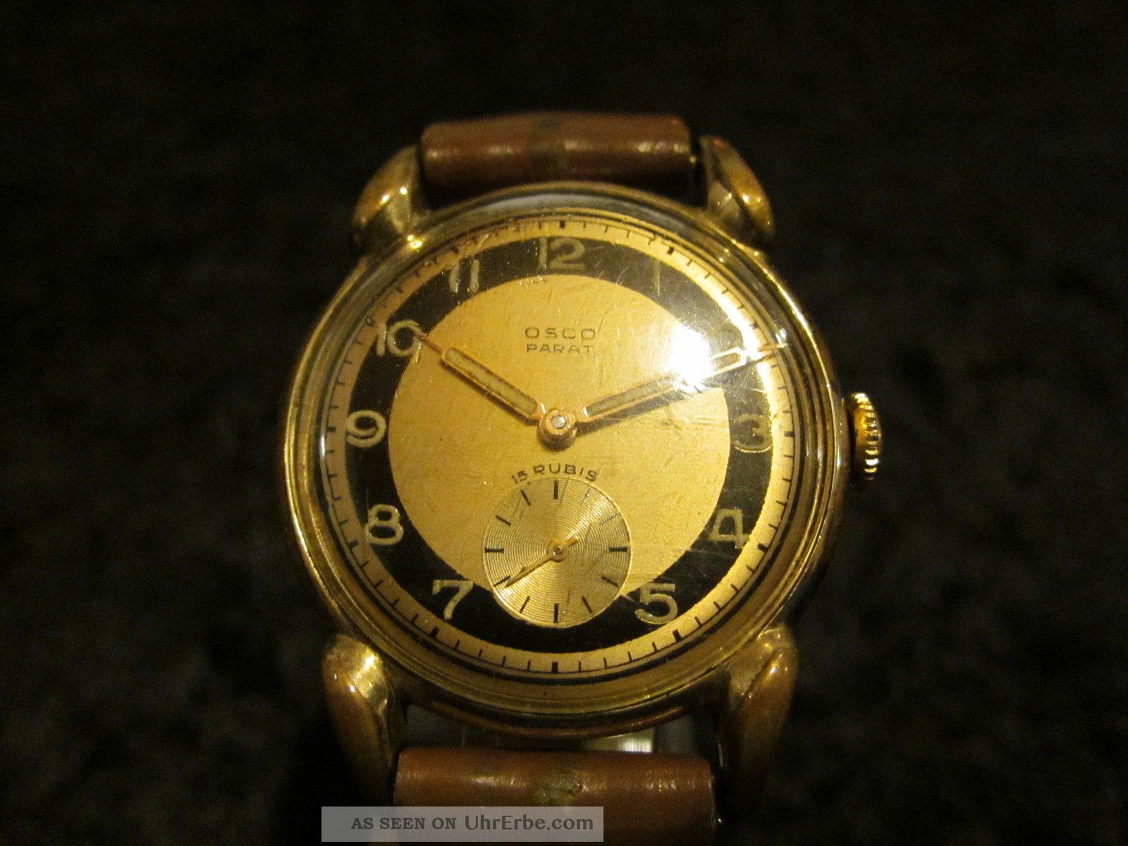 Walzgold Double 20 Mikron Uhr Wert Osco Parat Uhr Uhren Handaufzug Hau Walzgold Double 20 Micron Mikron 15