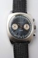 Rare Swiss Made Waltham Chronograph Valjoux 7733 17j Tropic Type Band Armbanduhren Bild 6
