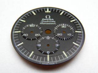 1969 Vintage Omega Speedmaster Professional Pre Moonwatch Step Dial Zifferblatt Bild