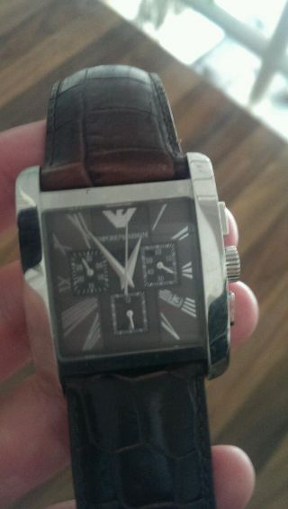 Emporio Armani Classic Ar0185 Armbanduhr Für Herren Bild