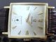 1950iger Omega Rectangular In Solid 14 Karat Gelbgold Perfekt Armbanduhren Bild 1