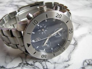 Victorinox Chronograph Herren - Armbanduhr Mit Datumsanzeige Swiss Made Bild