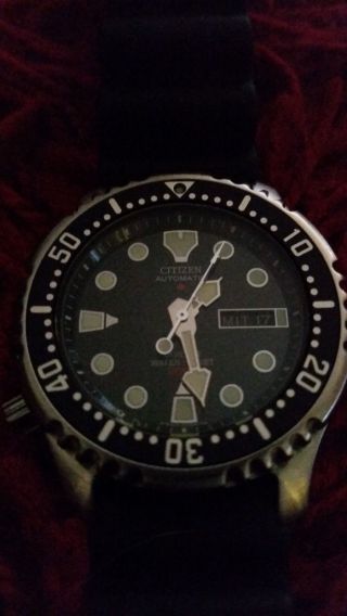 Citizen Promaster Automatic Marine Armbanduhr Für Herren. Bild