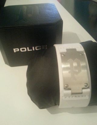 Police Armband Weiß Herren Herrenarmband Bild