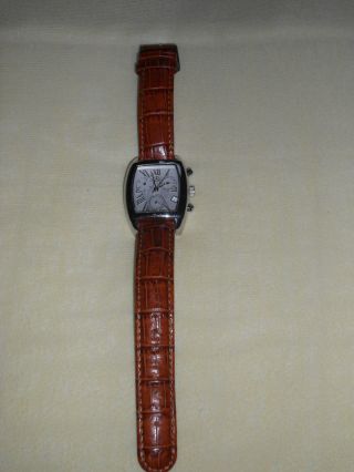 Herrenuhr Herren Armbanduhr Uhr Lederarmband Mercedes Benz Bild
