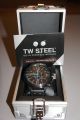 Tw Steel Tw 904 Canteen Herren Uhr Xl 45mm Chornograph Schwarz Blau Armbanduhren Bild 3
