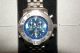 Roebelin & Graef Chronograph,  Modell Magnum Stahl Blau Armbanduhren Bild 1
