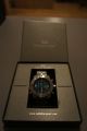 Roebelin & Graef Chronograph,  Modell Magnum Stahl Blau Armbanduhren Bild 3