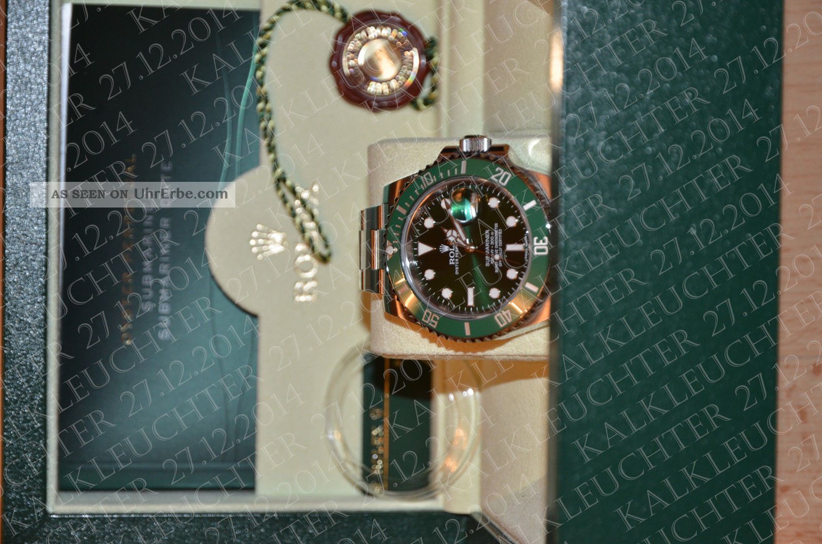 Rolex Oyster Perpetual Submariner Date Armbanduhr Für Herren (116610lv) Armbanduhren Bild