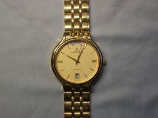 Centia Swiss Bg - 904 Armbanduhr Für Herren Vergoldet Bild