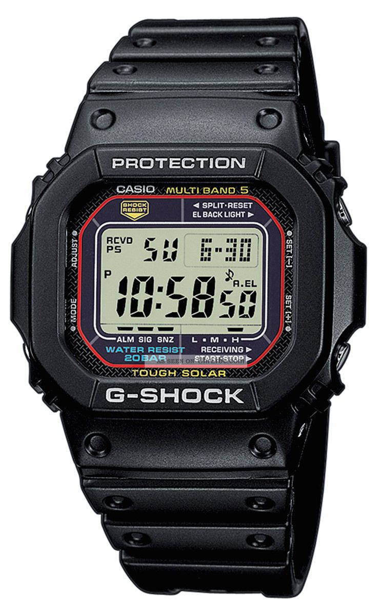 Casio Uhr G - Shock Solar - Funkuhr Gw - M5610 - 1er Armbanduhren Bild