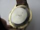 Sekonda/ Edelstahl Handaufzug Herrenuhr / Vintage / Wecker / Lederarmband Armbanduhren Bild 1