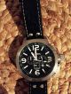 Tw Steel Uhr Chronograph Lederarmband Schwarz Armbanduhren Bild 1