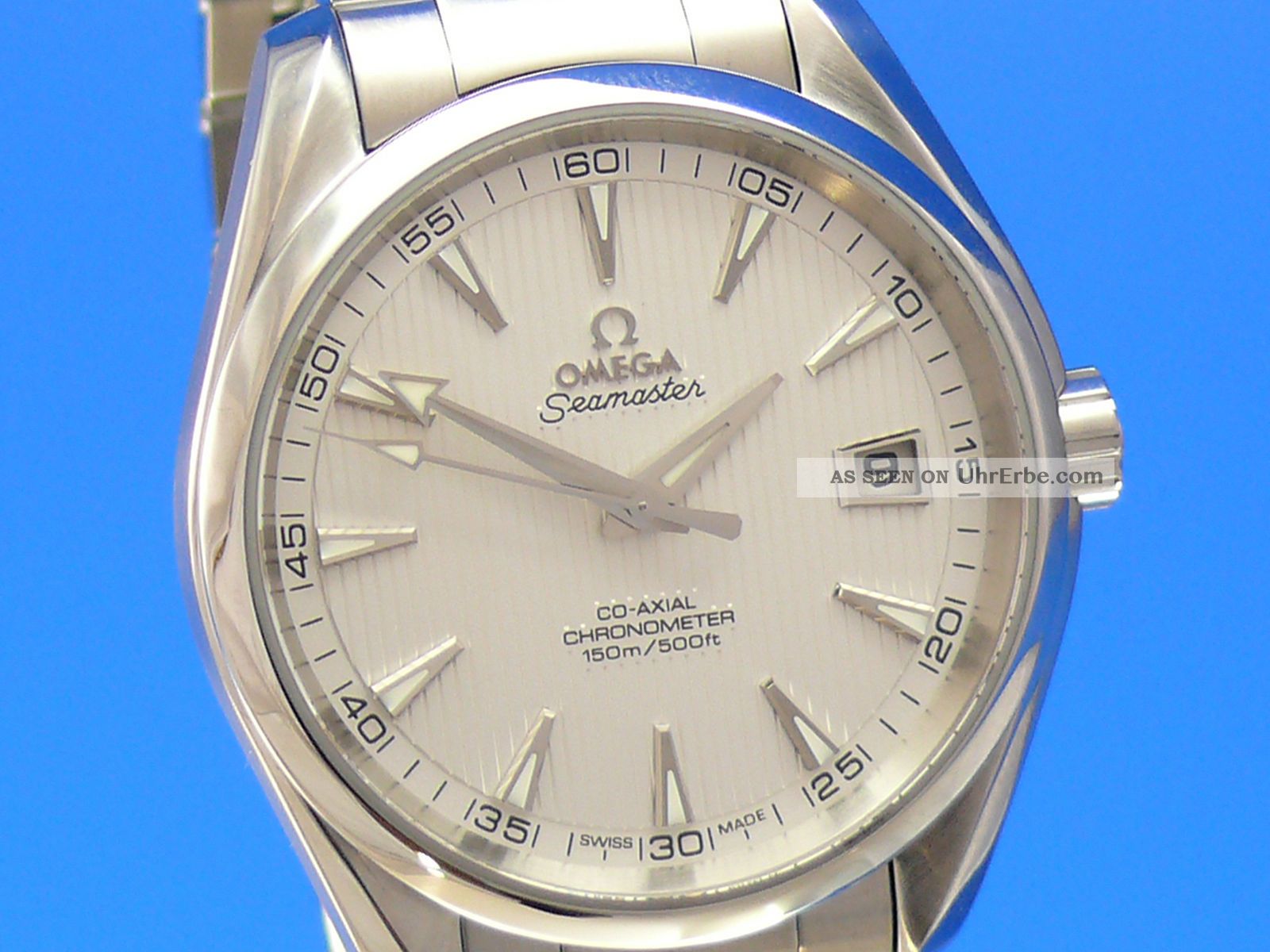 Omega Seamaster Aqua Terra Co - Axial 41.  5 Mm Auch Ankauf Von Luxusuhren Armbanduhren Bild
